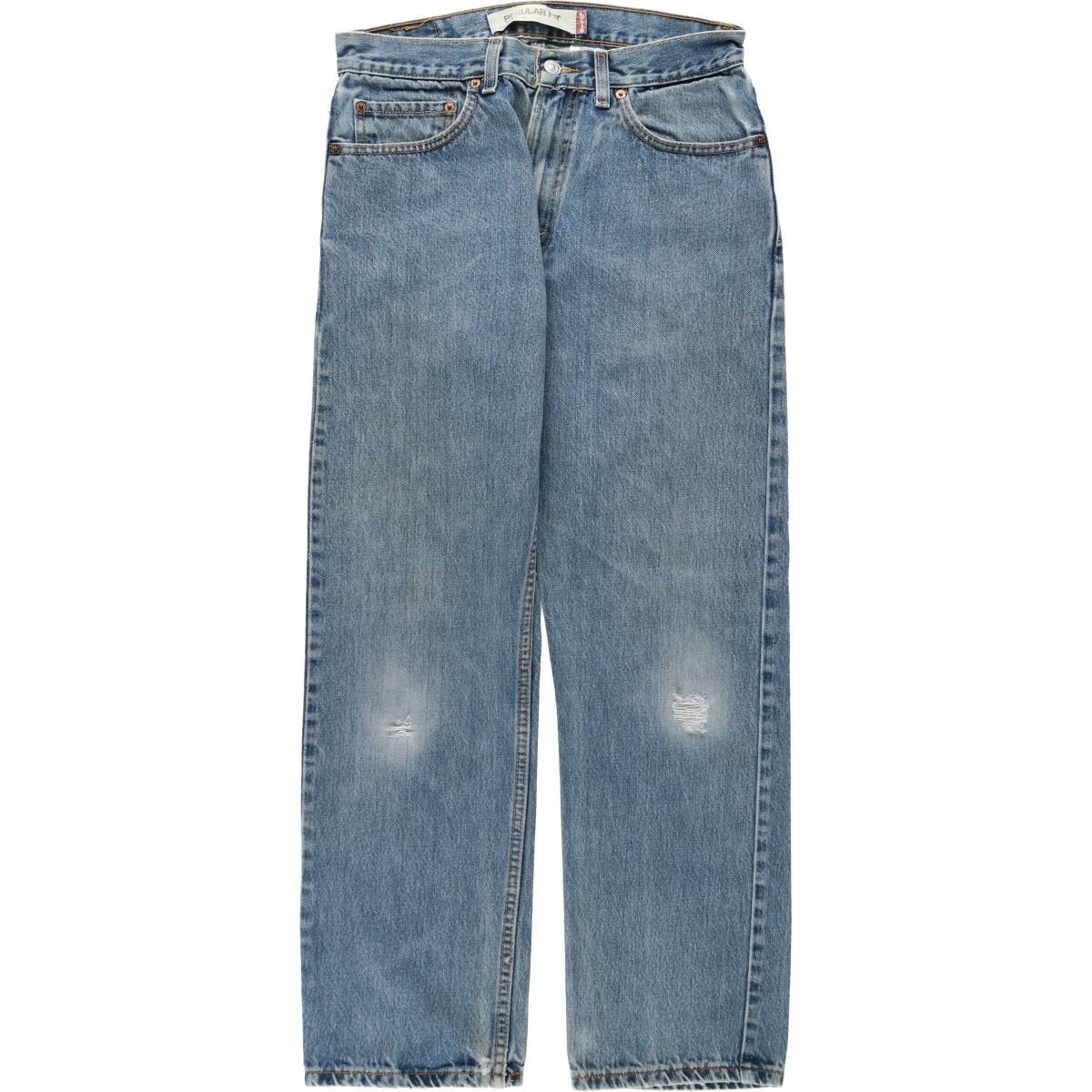 古着 00年代 リーバイス Levi's 505 REGULAR FIT テーパードデニムパンツ メンズw31相当/eaa634155
