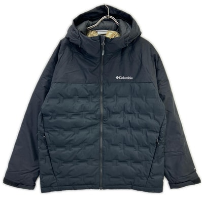 コロンビア 225 WE7857 ブラック グランドトレックIIIダウンフーデッドジャケット XL