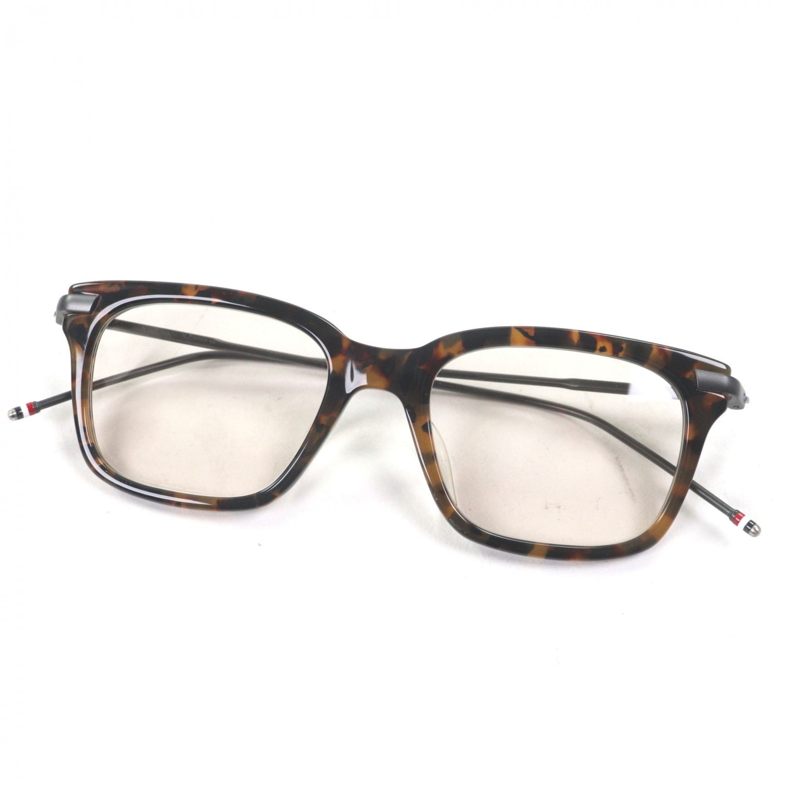極美品 トムブラウン メガネ ブラウン 49□19-150 TB-701-B
