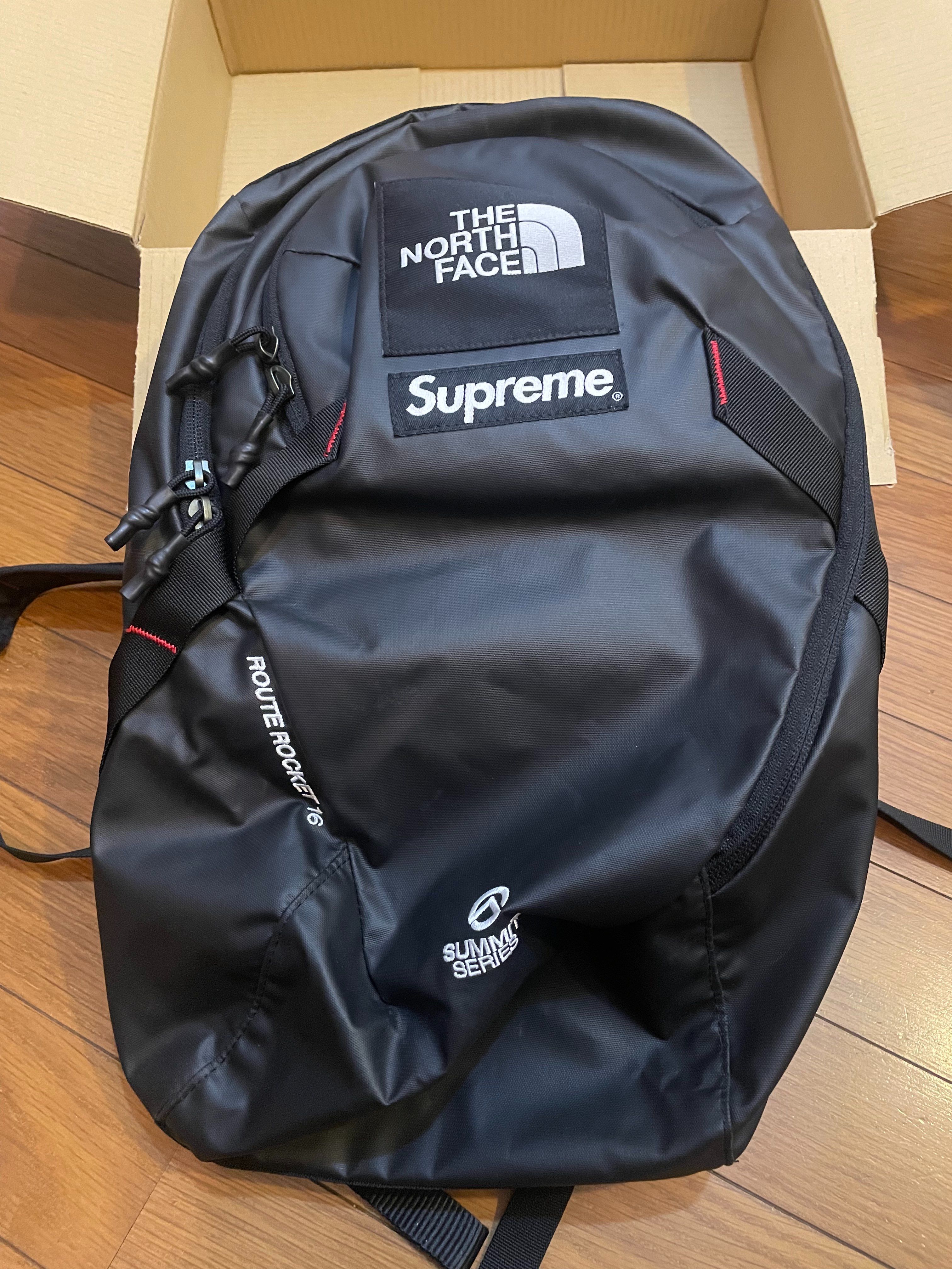 Supreme x The North Face Summit Series Outer Tape Seam Route Rocket Backpack "Black"
