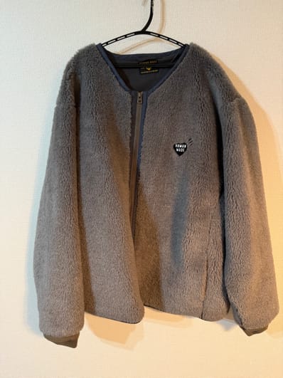 HUMAN MADE Boa Liner Jacket "Gray"
