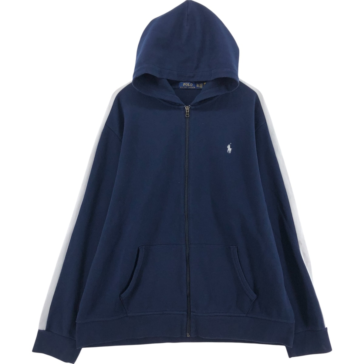 古着 ラルフローレン Ralph Lauren POLO RALPH LAUREN バックプリント スウェットフルジップパーカー メンズXXL相当/eaa544672