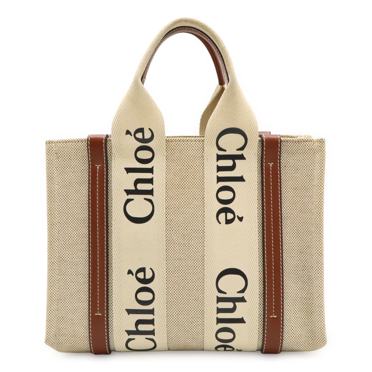 クロエスモール トートバッグ ウッディ CHC23AS397 トートバッグ