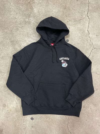 Supreme Snowman Hooded Sweatshirt "Black"