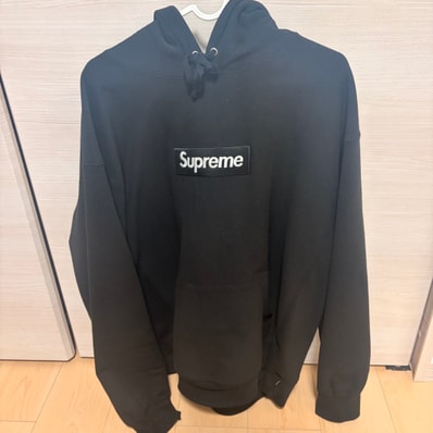 Supreme Box Logo Hooded Sweatshirt "Black" (24FW)