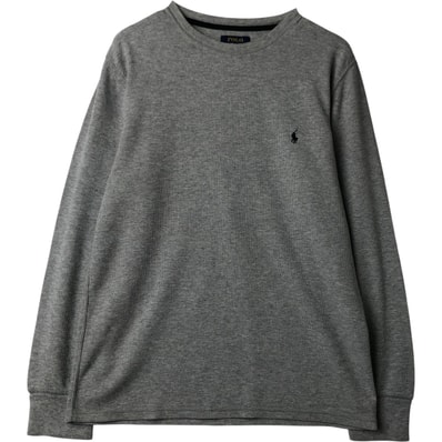 古着 ラルフローレン Ralph Lauren POLO RALPH LAUREN SLEEPWEAR サーマルロングTシャツ メンズL相当/eaa616223