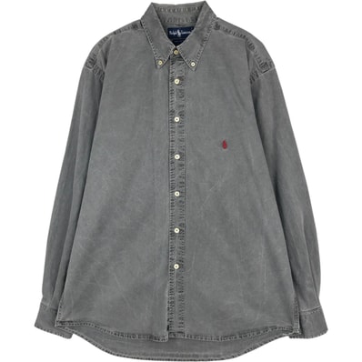 古着 ラルフローレン Ralph Lauren 長袖 ボタンダウンシャツ メンズXL相当/eaa649242