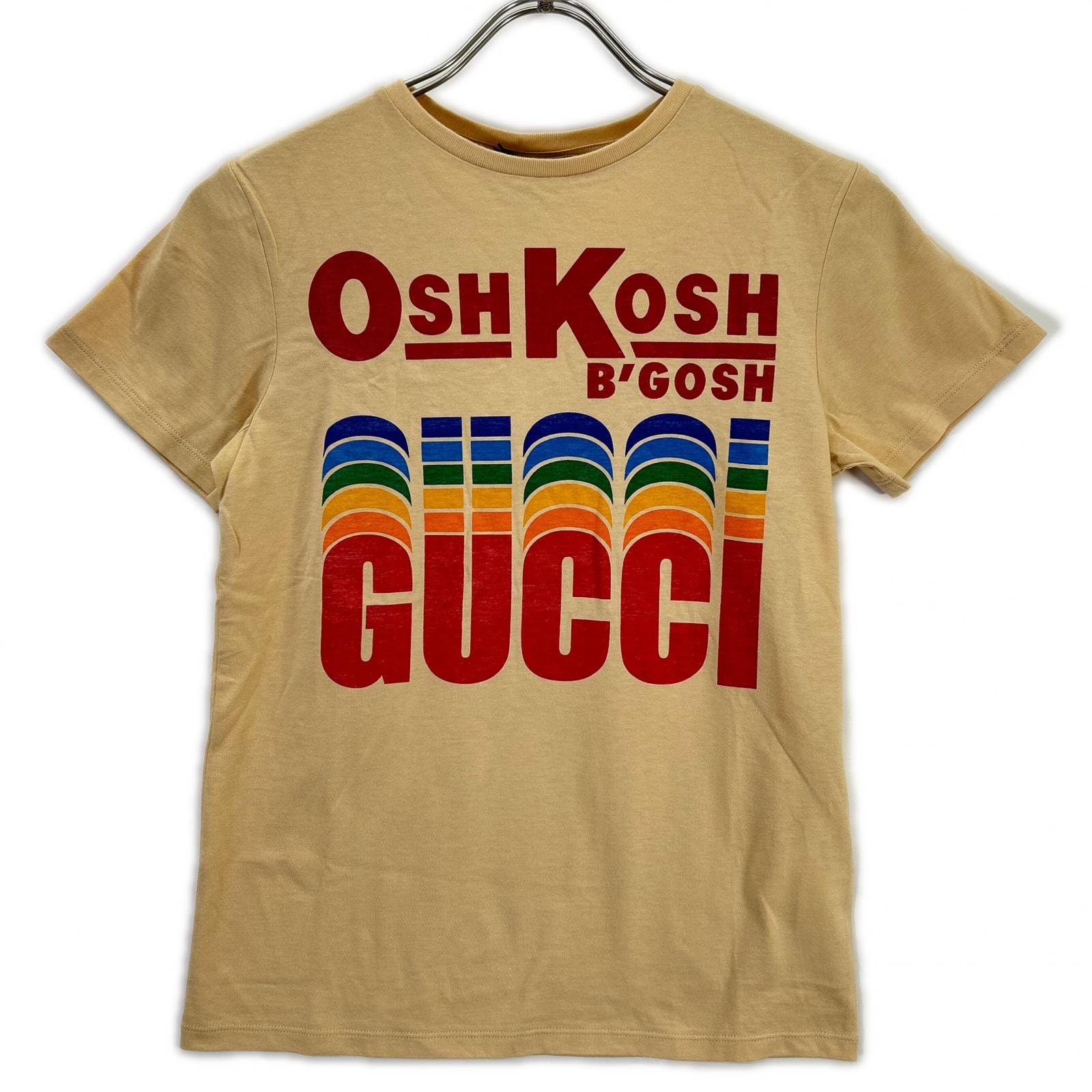 グッチ ×OSHKOSHオシュコシュ 547559 ロゴプリントTシャツ 10