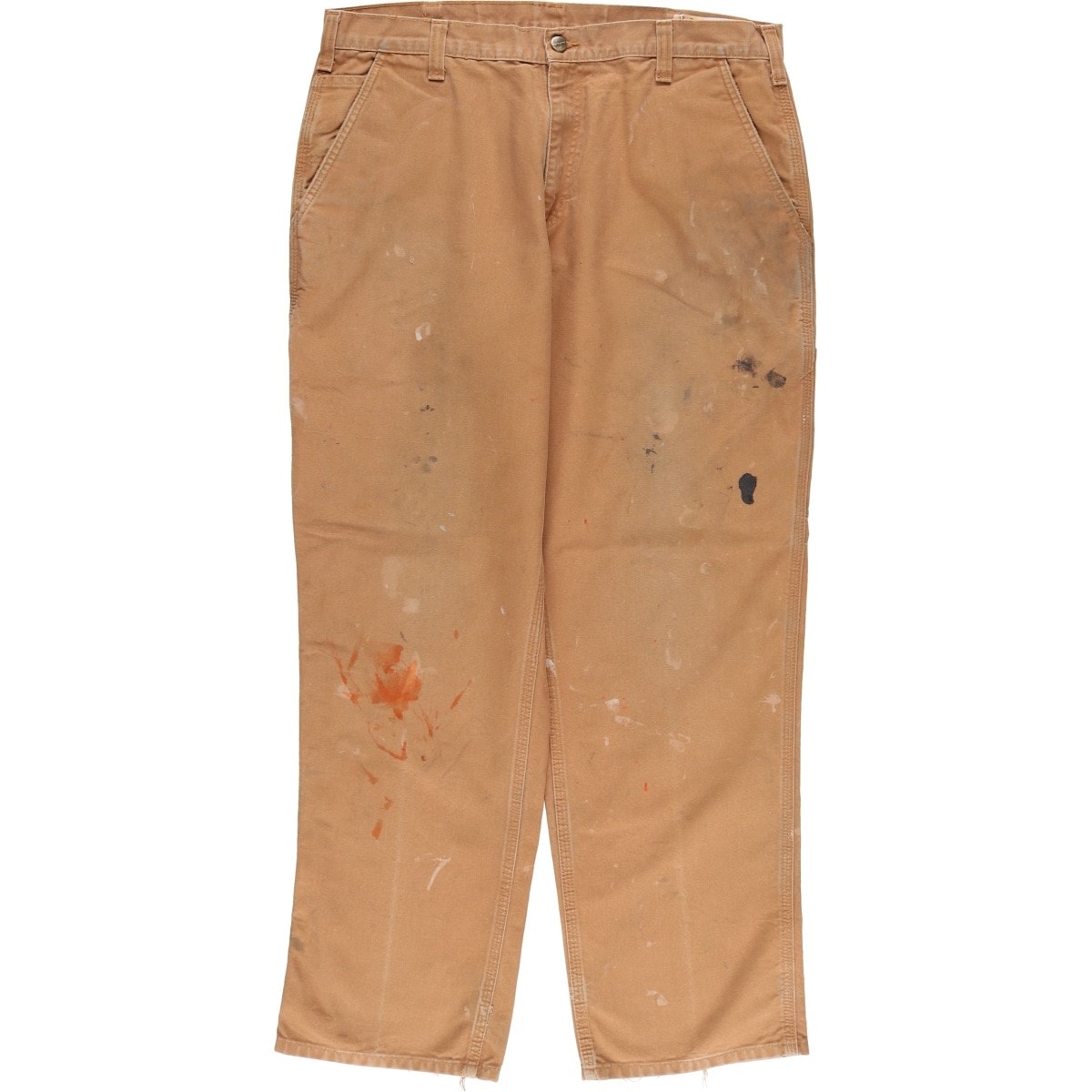 古着 カーハート Carhartt Dungaree Fit ダックペインターパンツ メンズw35相当/eaa612617