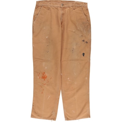 古着 カーハート Carhartt Dungaree Fit ダックペインターパンツ メンズw35相当/eaa612617