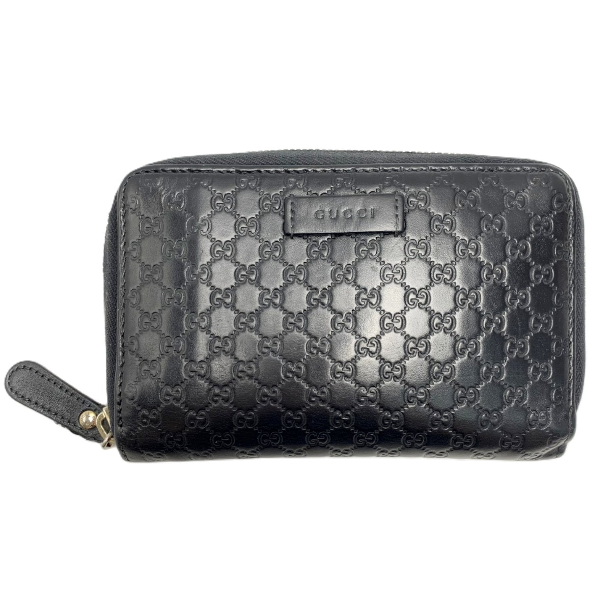 ☆☆GUCCI グッチ レザー 449423 ブラック ラウンドファスナー財布