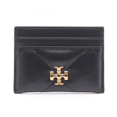 トリーバーチ Tory Burch KIRA DIAMOND QUILT カードケース アクセサリー レザー レディース ブラック系 154993001 【新品】