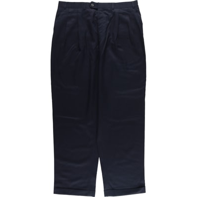 古着 ラルフローレン Ralph Lauren RALPH ラルフ ツータック ウールパンツ スラックス カナダ製 メンズw35相当/eaa569281