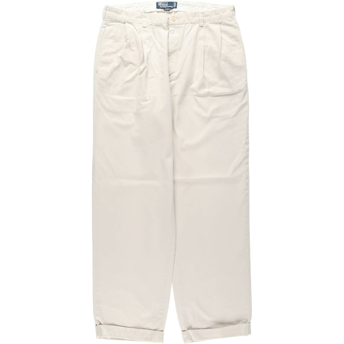 古着 ラルフローレン Ralph Lauren POLO by Ralph Lauren HAMMOND PANT ツータック チノパンツ メンズw34相当/eaa631412