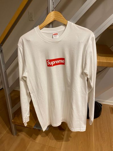 Supreme Box Logo L/S Tee "White"