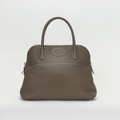 エルメス HERMES ボリード31 バッグ トートバッグ ショルダーバッグ トリヨンクレマンス エトゥープ Etoupe グレー Gray シルバー金具 ハンドバッグ 2Way
