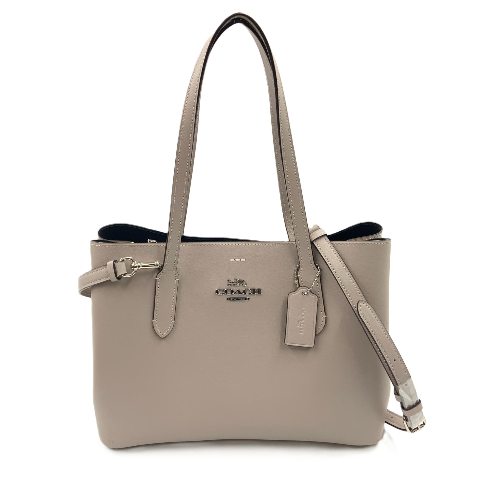 COACH コーチ 2way ショルダーバッグ トートバッグ レザー  F48733 グレー