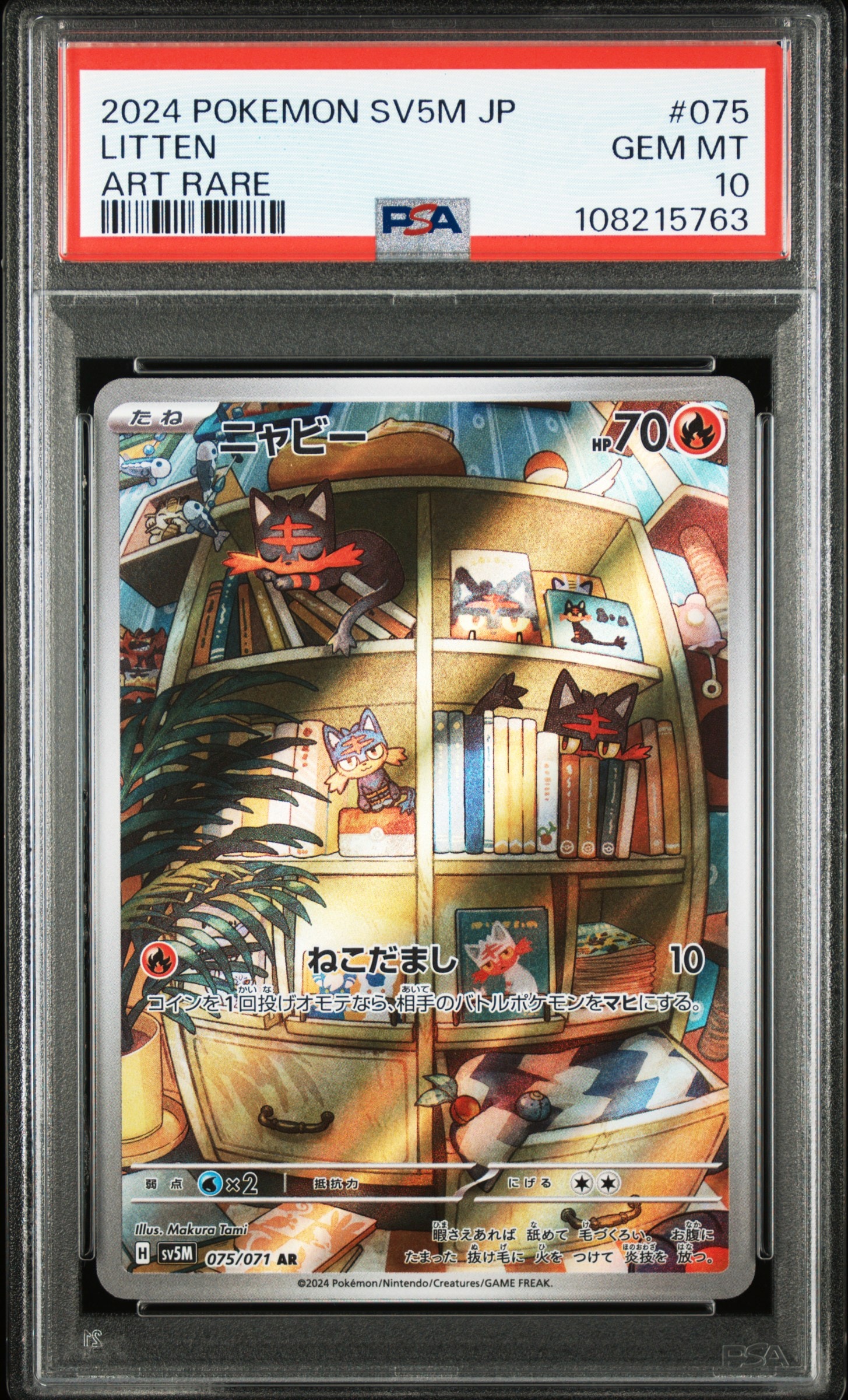 Litten AR [SV5M 075/071](Expansion Pack "Cyber Judge" )