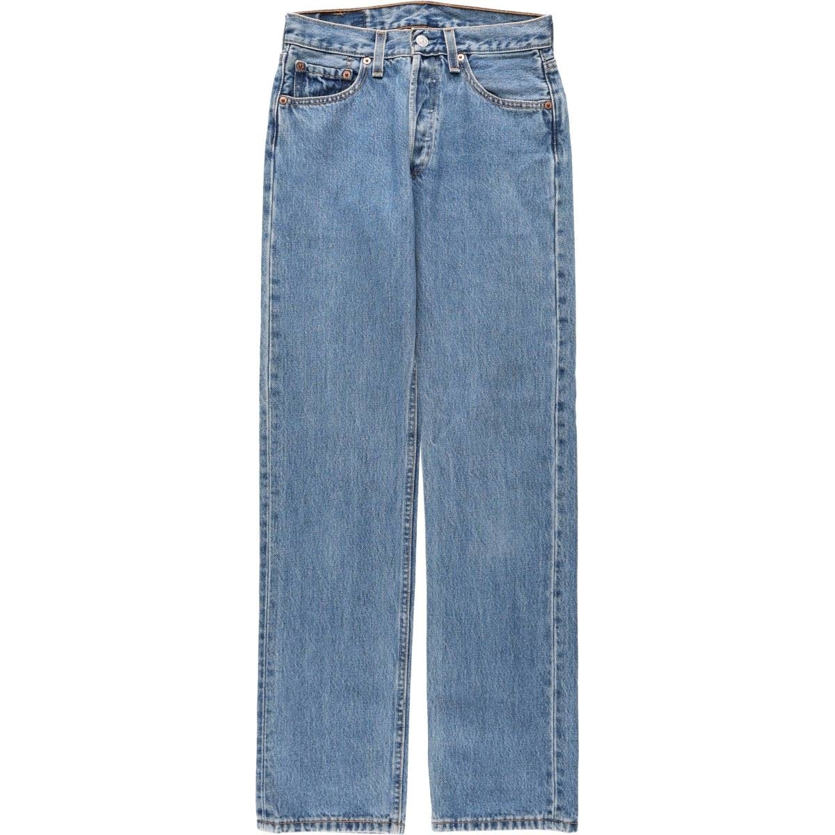古着 00年代 リーバイス Levi's 701-0193 STUDENT ストレートデニムパンツ USA製 レディースL(w27)相当/eaa675017