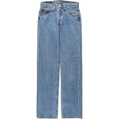 古着 00年代 リーバイス Levi's 701-0193 STUDENT ストレートデニムパンツ USA製 レディースL(w27)相当/eaa675017