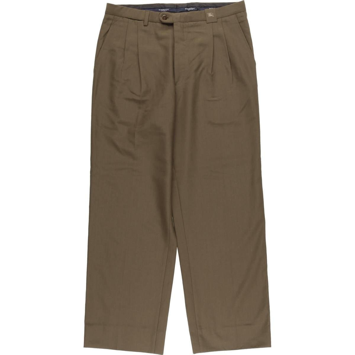 古着 バーバリー Burberry's LONDON ツータック ウールパンツ スラックス スペイン製 メンズw33相当/eaa558473