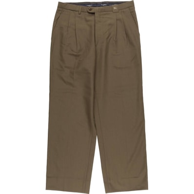 古着 バーバリー Burberry's LONDON ツータック ウールパンツ スラックス スペイン製 メンズw33相当/eaa558473