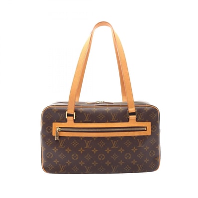 ルイ・ヴィトン LOUIS VUITTON シテGM ショルダーバッグ バッグ PVCコーティングキャンバス レザー モノグラム レディース ブラウン系 M51181 【中古】