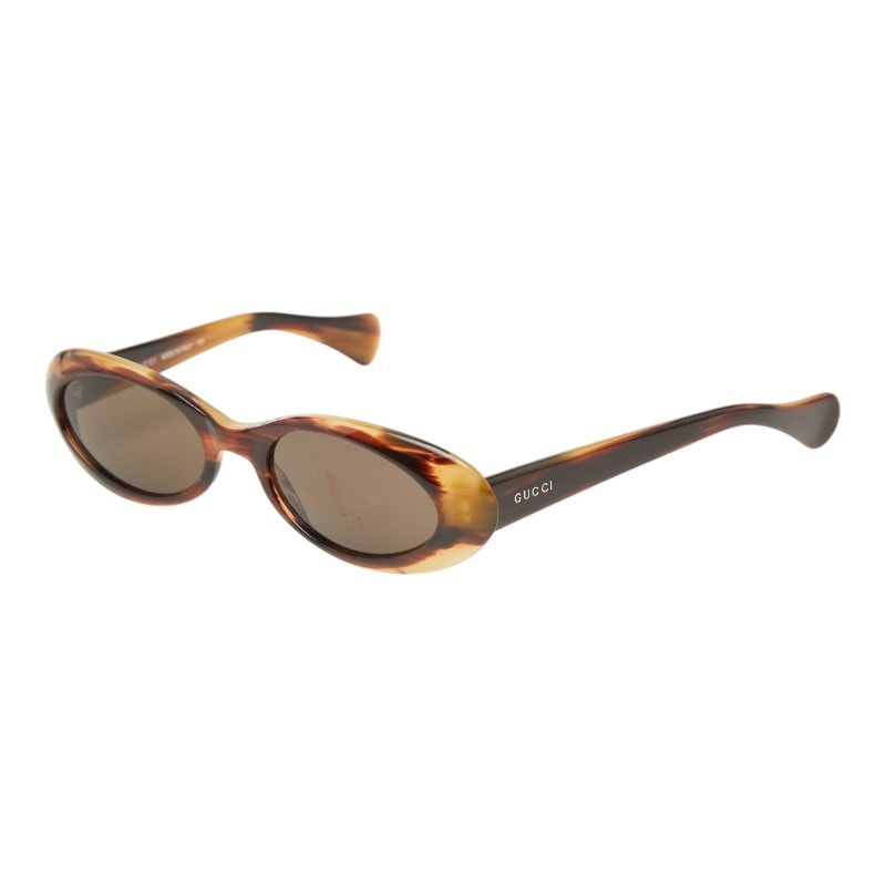 グッチ サングラス GG2420 ブラウン プラスチック レディース GUCCI 【中古】