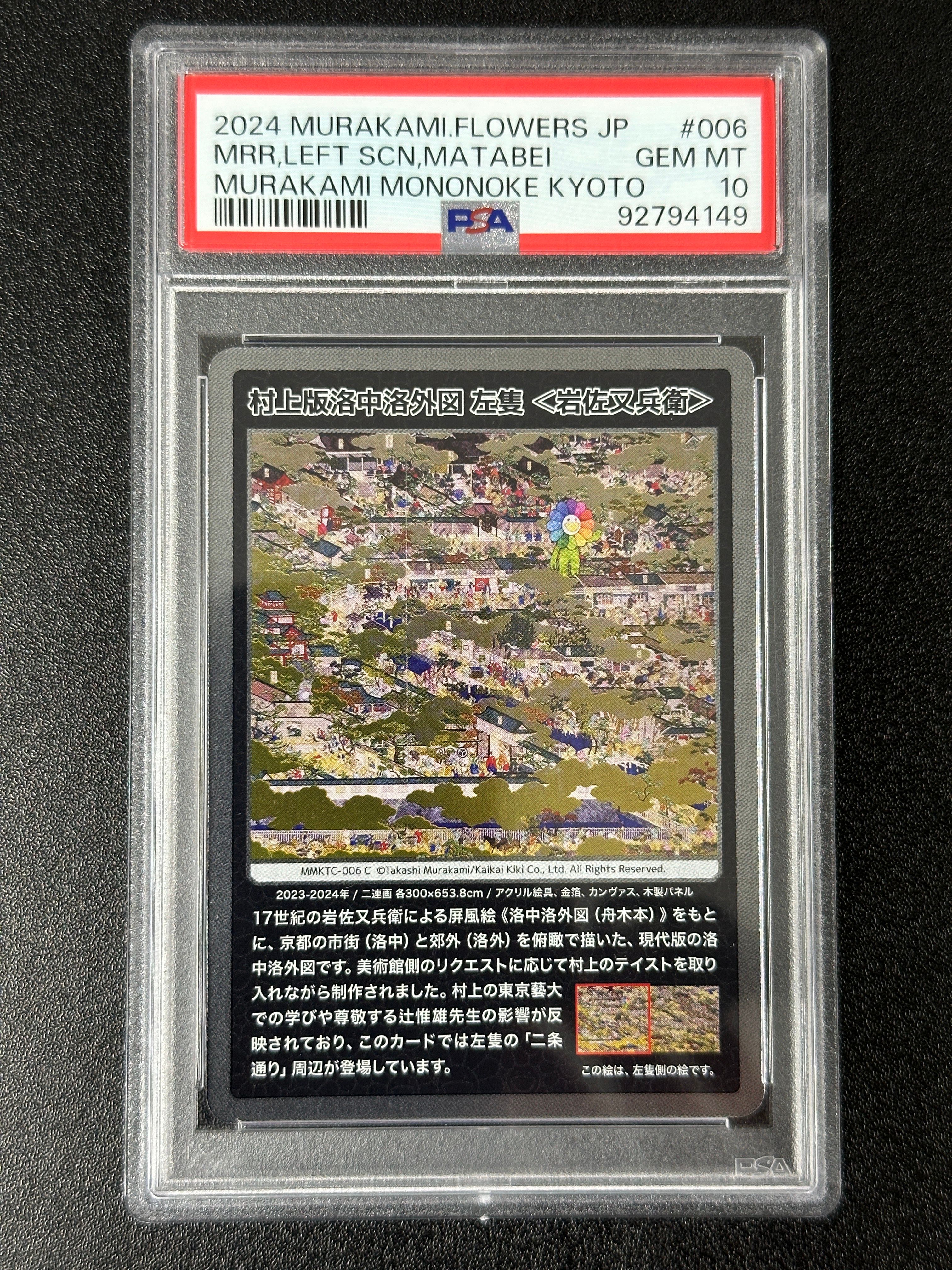 村上版洛中洛外図 左隻 <岩佐又兵衛> C [MMKTC-006]【日本語版】(ムラカミフラワーズ「村上隆もののけ京都」)