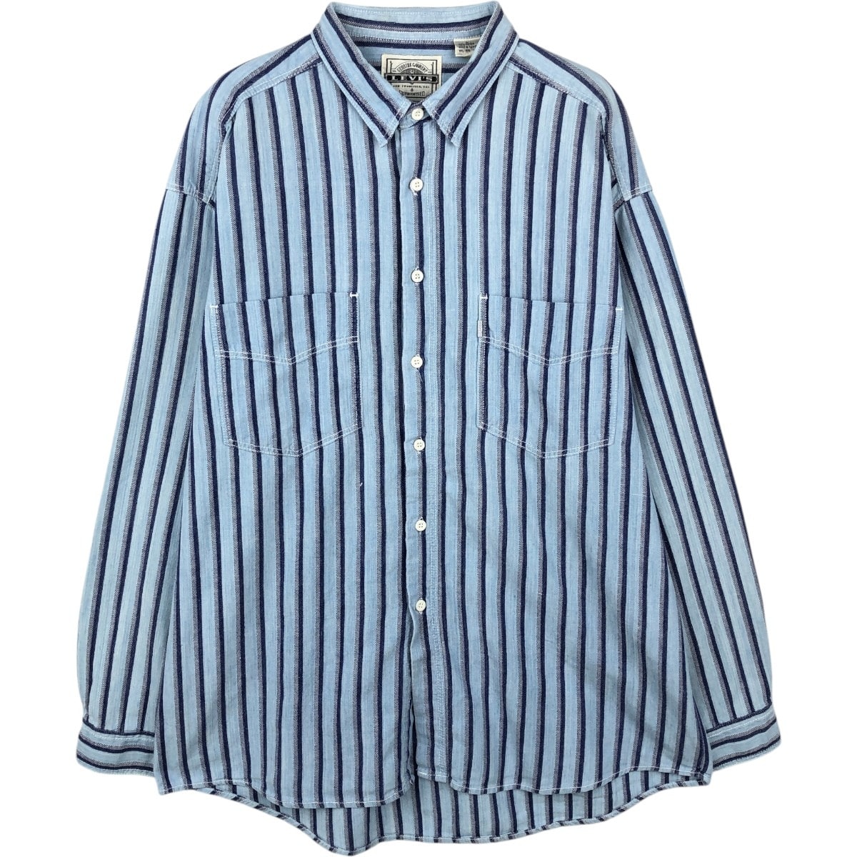 古着 リーバイス Levi's 長袖 コットンチェックシャツ メンズL相当/eaa662913