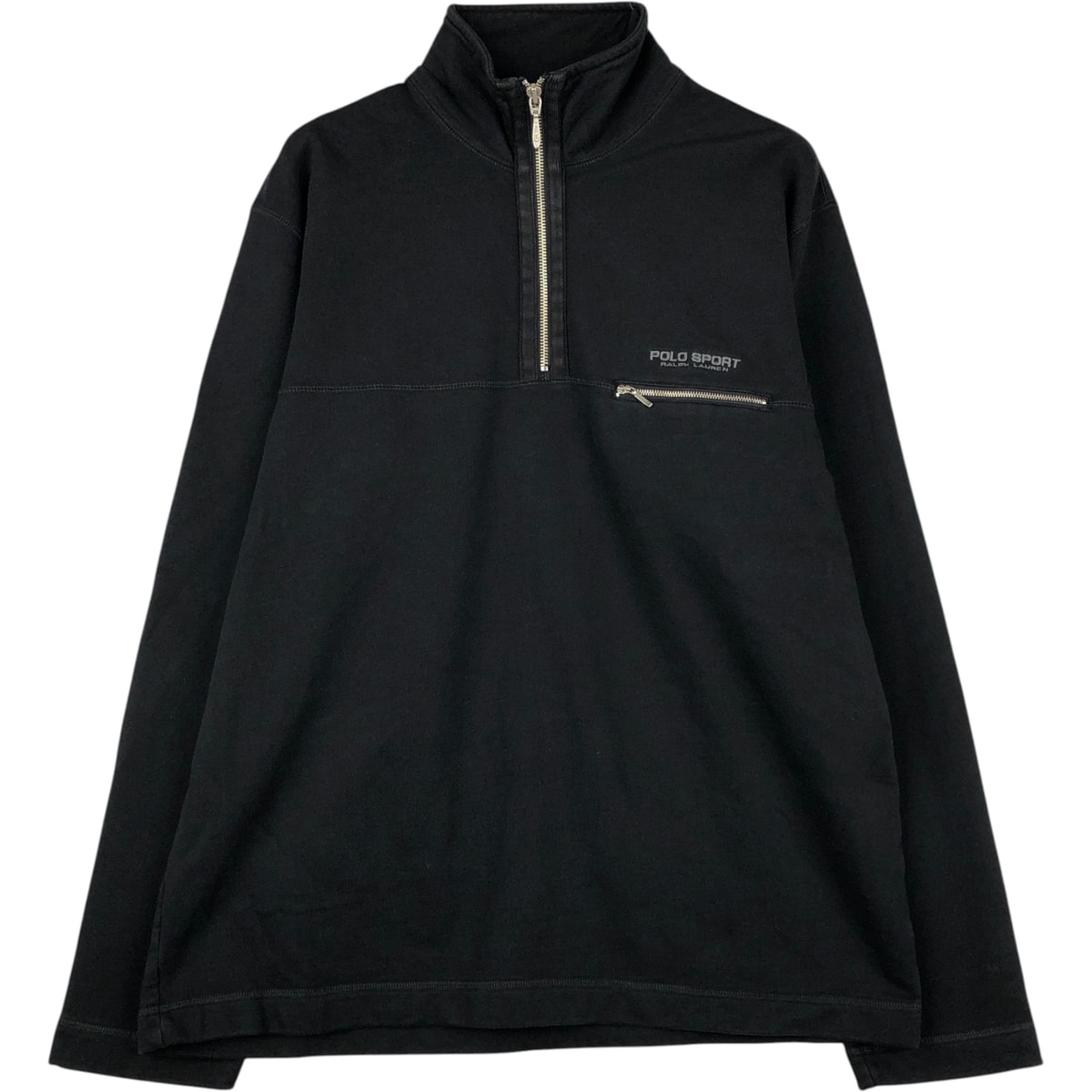 古着 90年代 ラルフローレン Ralph Lauren POLO SPORT ポロスポーツ ハーフジップスウェットシャツ トレーナー メンズL相当 ヴィンテージ/eaa647589