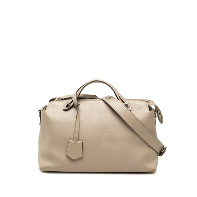 フェンディ バイザウェイ ミディアム ハンドバッグ ショルダーバッグ 2WAY BBL124 ベージュ系 レザー レディース FENDI 中古