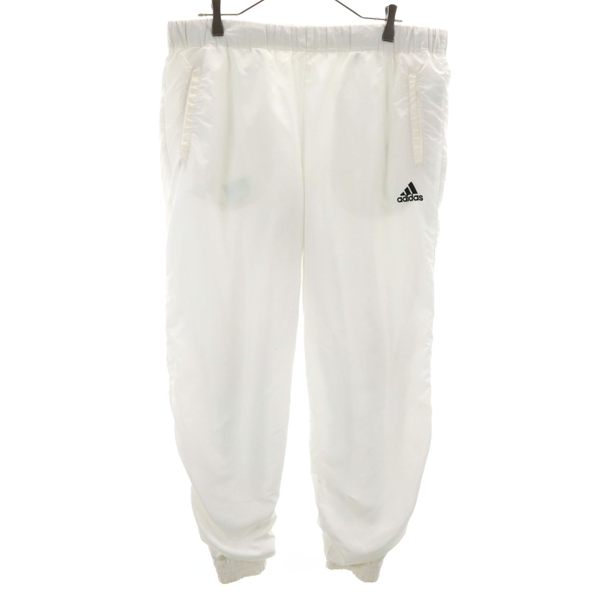 adidas アディダス 90s 日本製 オールド ウインドパンツ L ホワイト デサント
