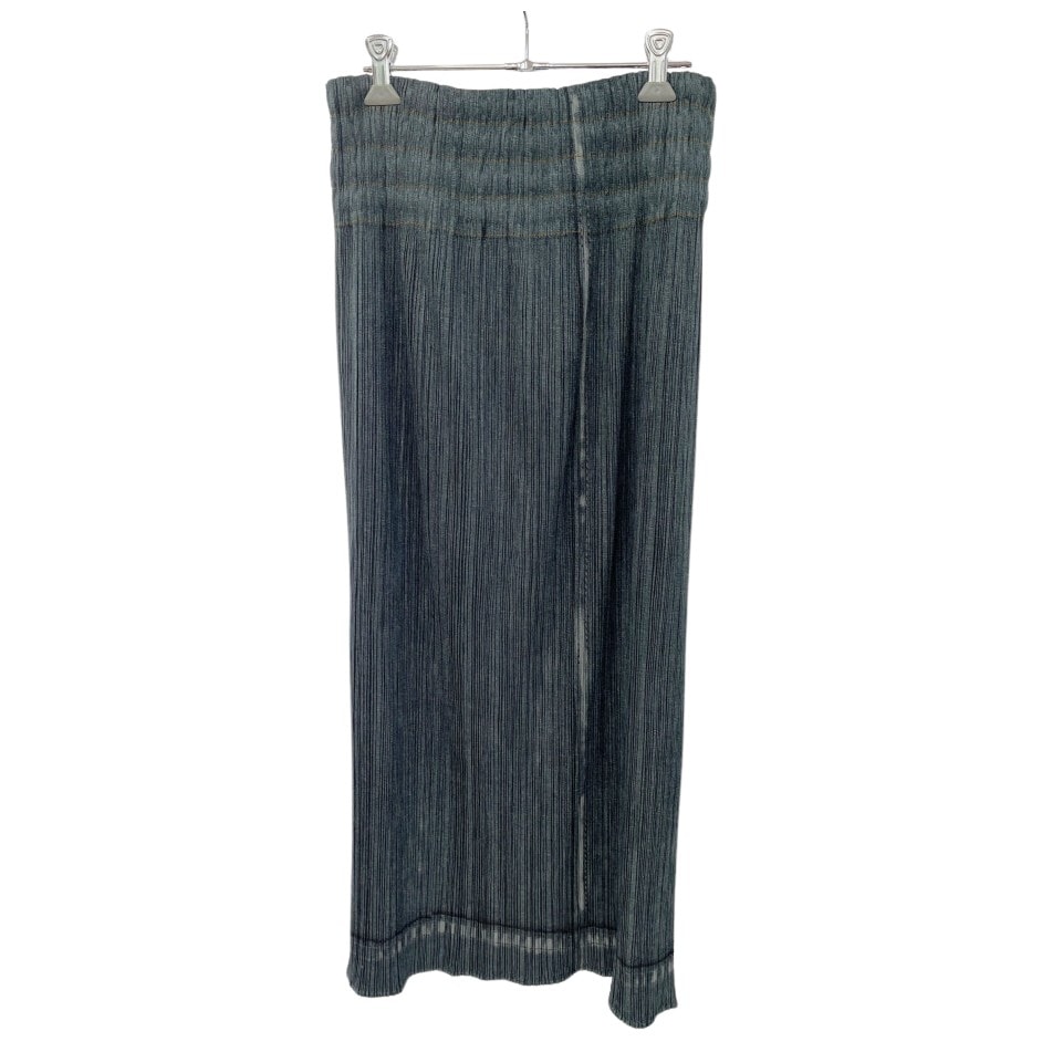 ◆◆ISSEY MIYAKE イッセイミヤケ プリーツスカート サイズ5 PLEATS PLEASE PP33-JG724 ブルーグレー系