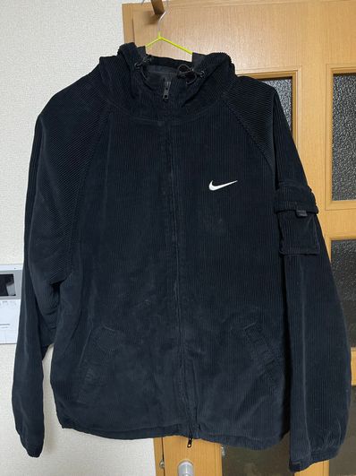 Supreme / Nike Arc Corduroy Hooded Jacket "Black"