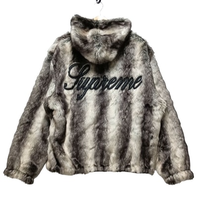 SUPREME シュプリーム Faux Fur Reversible Hooded Jacket ファー リバーシブル ジャケット 41058