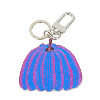 Louis Vuitton x Yayoi Kusama Pumpkin Key Holder & Bag Charm "Violet"