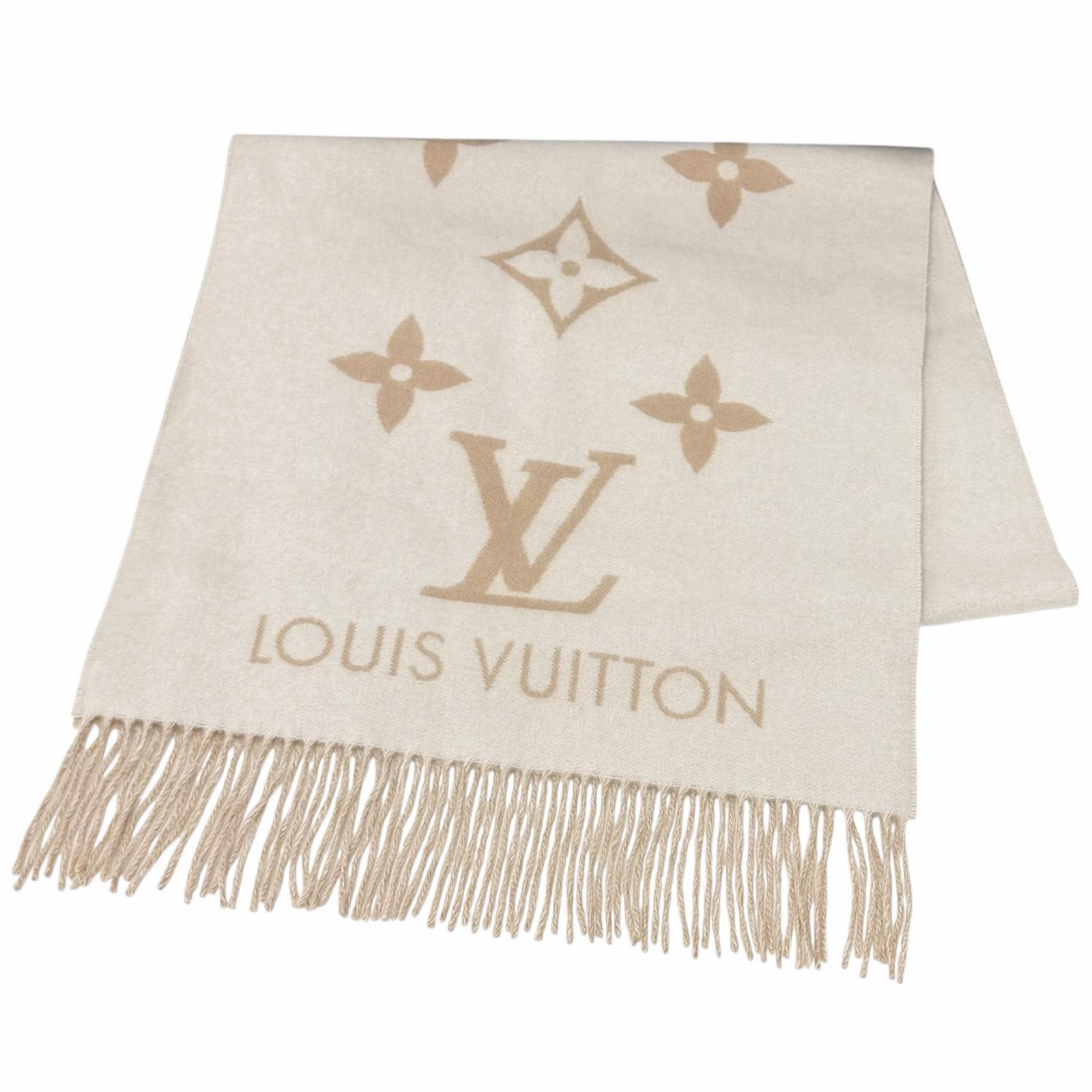 美品 ルイヴィトン マフラー マフラー レイキャビック レディース M78123