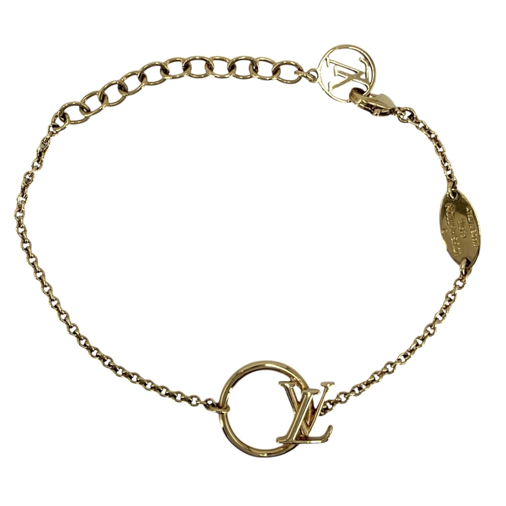 LOUIS VUITTON ルイヴィトン ブレスレット ブラスレ エクリプス アクセサリー アジャスター付き 真鍮    M00761 レディース 約3.6g【中古品】