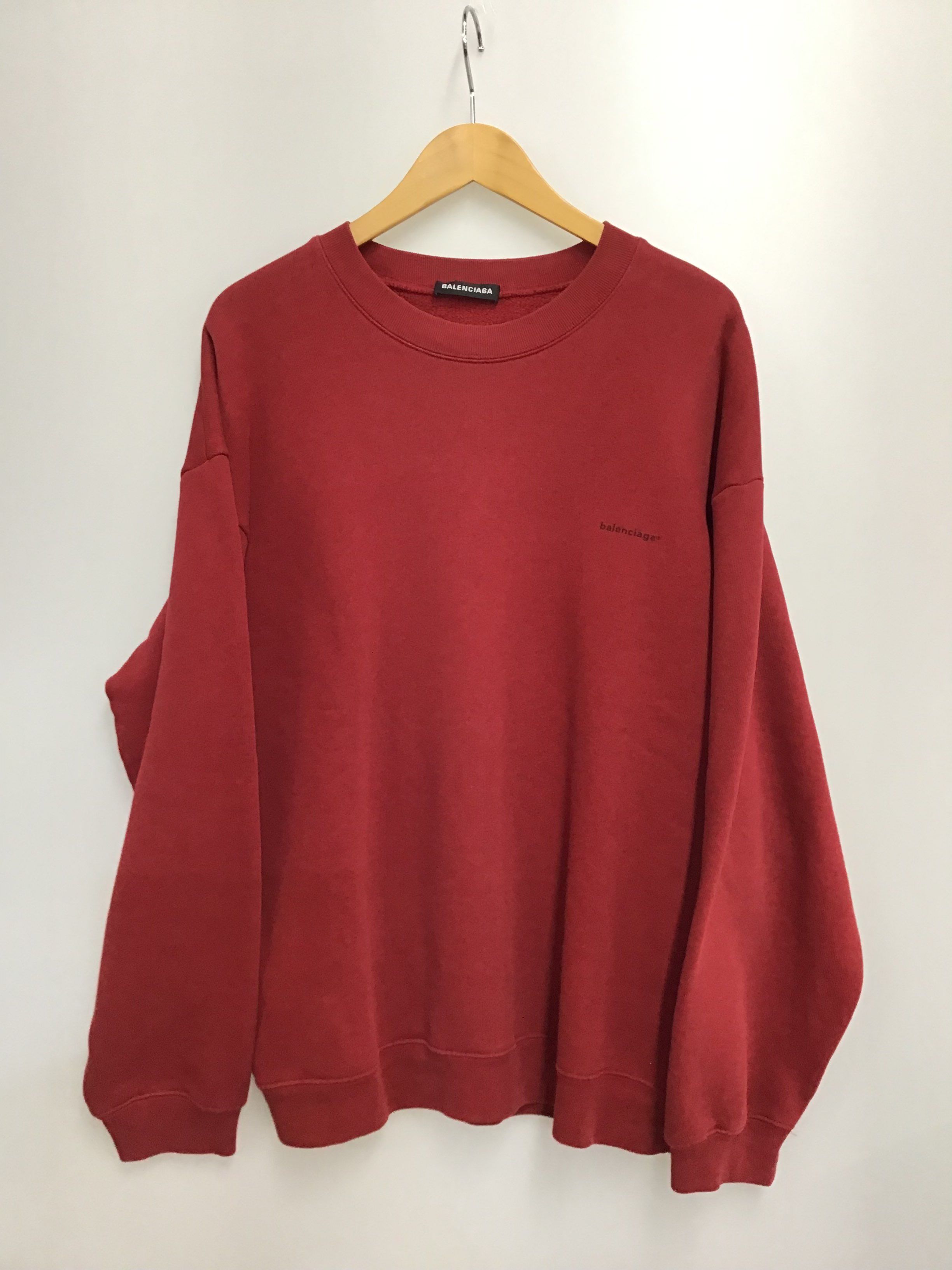 BALENCIAGA logo crew neck