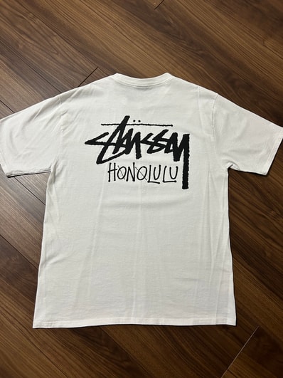 Stussy Stock Hawaii Tee "White"