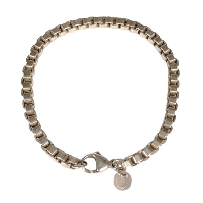 TIFFANY&CO. ティファニー レディース ベネチアン シルバー925 ブレスレット 腕周り17cm 40786