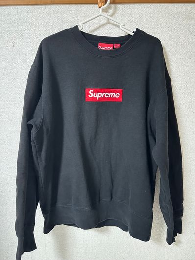 Supreme Box Logo Crewneck "Black" (22FW)