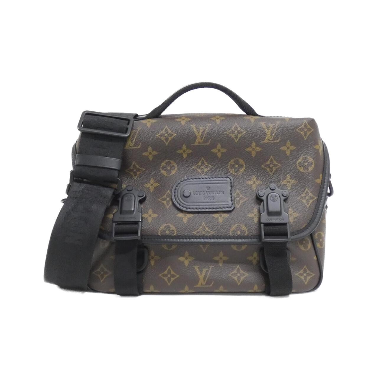 ルイヴィトン モノグラム マカサー LV トレイル メッセンジャー M46972 ショルダーバッグ