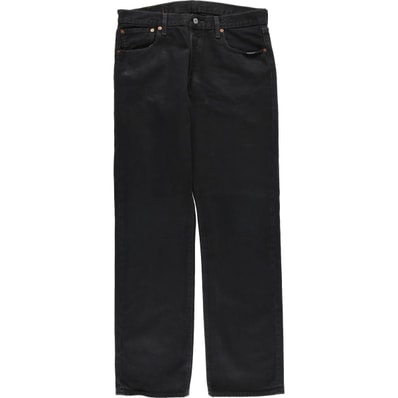 古着 リーバイス Levi's 501-0660 ブラックデニム ストレートデニムパンツ メンズw34相当/eaa611985