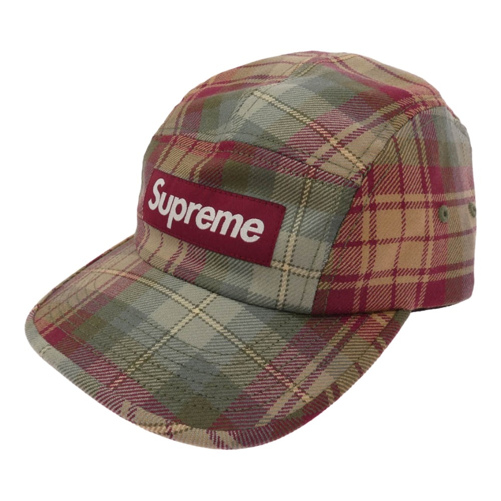 Supreme シュプリーム キャップ 25AW x Lochcarron ロキャロン Camp Cap キャンプ キャップ 帽子 マルチカラー系【美品】【中古】