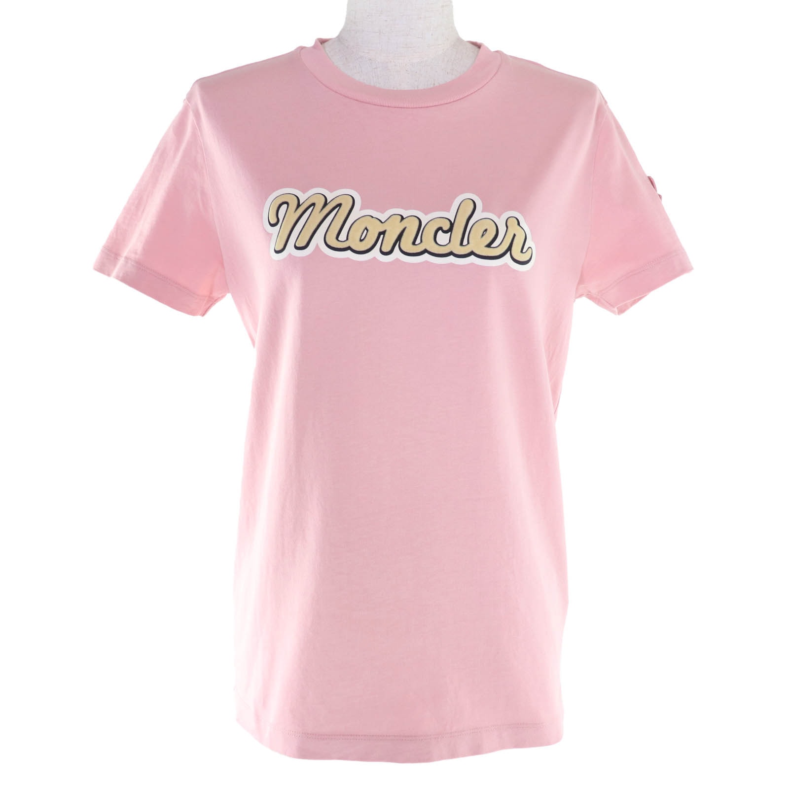 美品 モンクレール 半袖Tシャツ ピンク XS I20938C00011