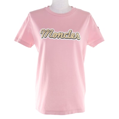 美品 モンクレール 半袖Tシャツ ピンク XS I20938C00011