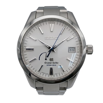 SEIKO セイコー ヘリテージコレクション スプリングドライブ 腕時計 9R65-OBH0 ホワイト 自動巻き メンズ【中古】