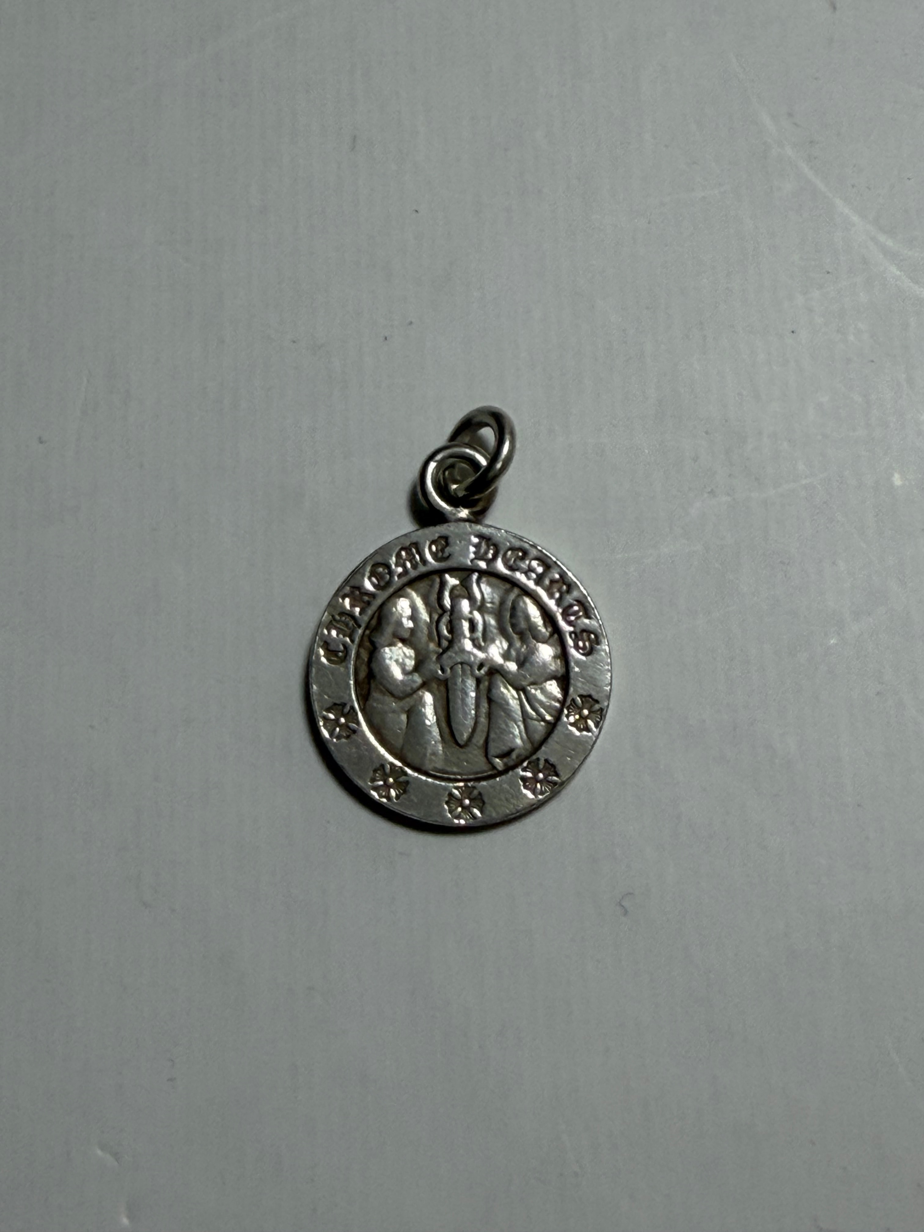Chrome Hearts Angel Medal Charm "Silver"